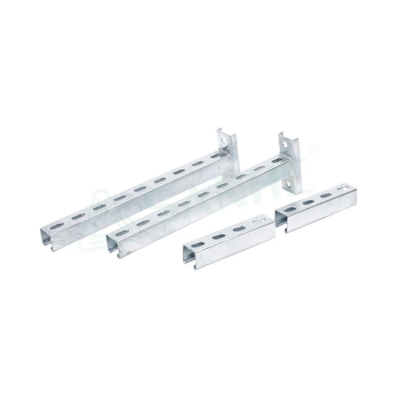Stainless steel air-conditioner bracket WA-G for secure mounting of air conditioning units, featuring multiple holes for adjustable installation.